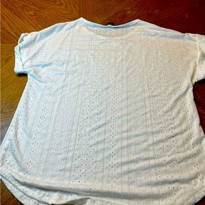 Girls Medium White Shirt